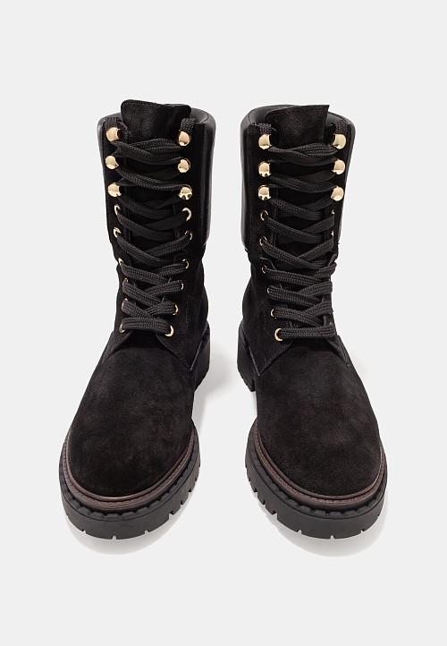 Ботинки Black Suede/Leather BABOOS  