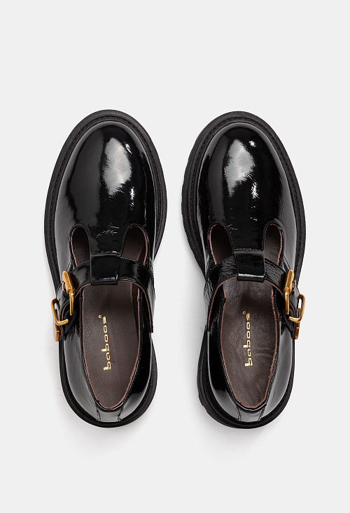 Лоферы Black Patent BABOOS  