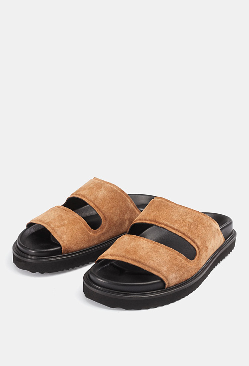 Сандалии Beige Suede BABOOS  