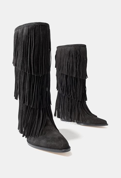 Сапоги Black Suede BABOOS  