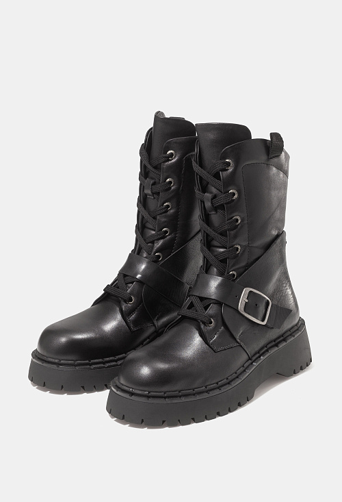Ботинки Buckle Black BABOOS  