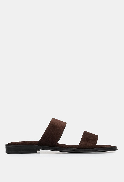 Сандалии сабо Brown Suede BABOOS  