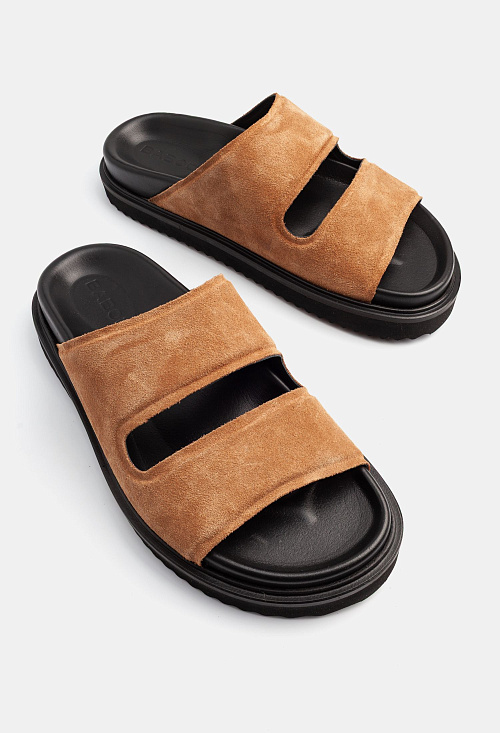 Сандалии Beige Suede BABOOS  