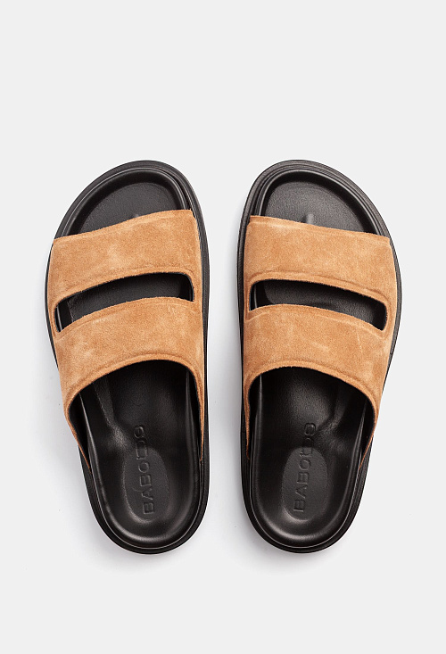 Сандалии Beige Suede BABOOS  