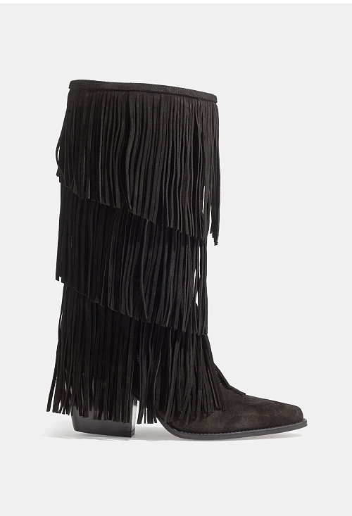 Сапоги Black Suede BABOOS  