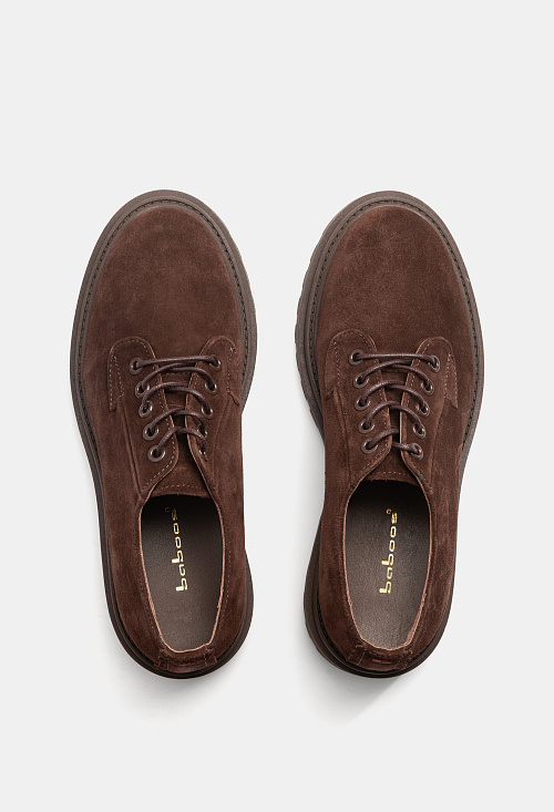 Дерби Brown Suede BABOOS  