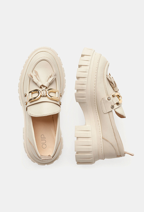 Лоферы с кисточками Mila QUIP  