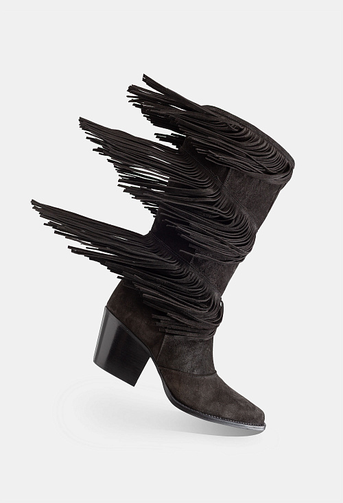 Сапоги Black Suede BABOOS  