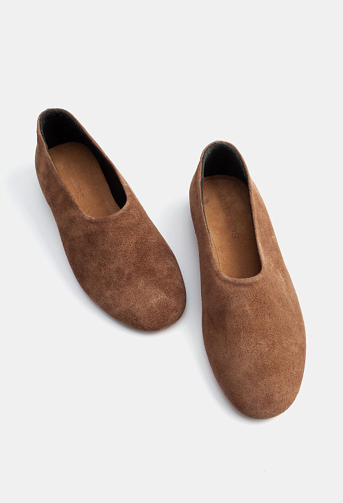 Балетки Tan Suede BABOOS  