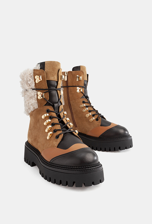 Ботинки Camel Fur BABOOS  