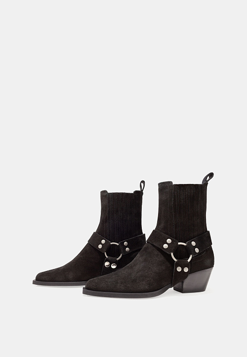 Казаки Black Suede BABOOS  