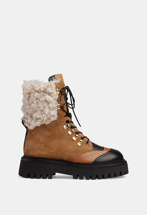 Ботинки Camel Fur BABOOS  