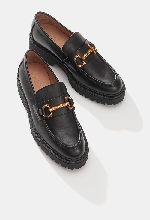 Лоферы с пряжкой Emma QUIP  