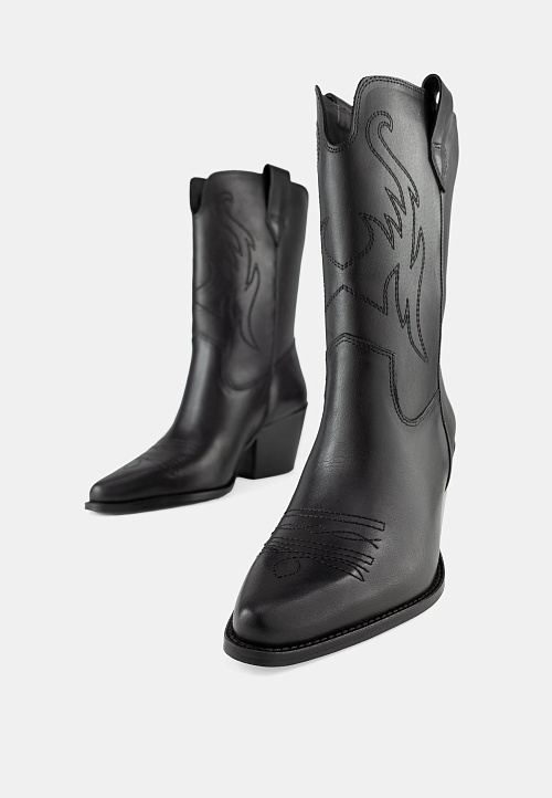 Казаки Black Leather BABOOS  