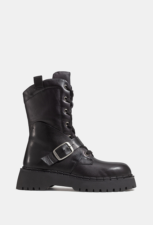 Ботинки Buckle Black BABOOS  
