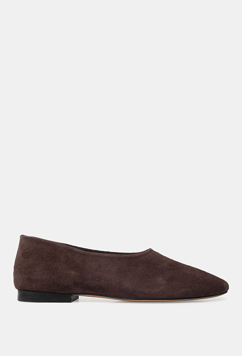 Балетки Brown Suede BABOOS  