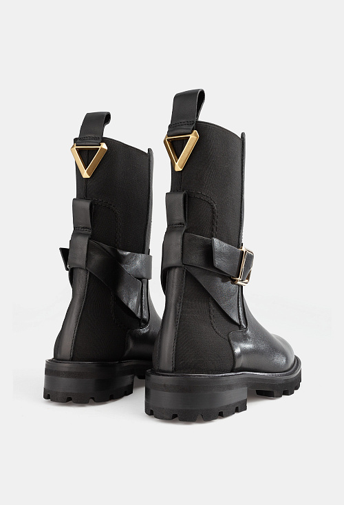 Челси Buckle Black BABOOS  