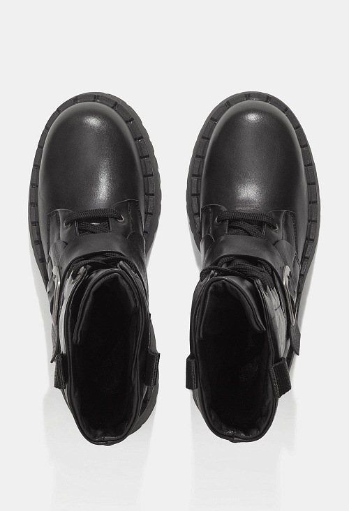 Ботинки Buckle Black BABOOS  