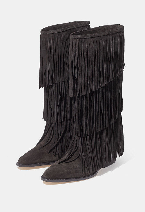 Сапоги Black Suede BABOOS  