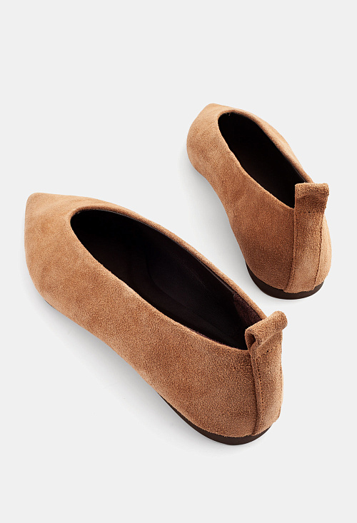Балетки остроносые Sigaro Suede BABOOS  
