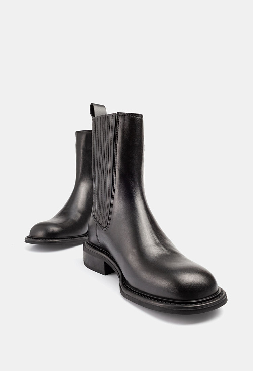 Челси Black Leather BABOOS  