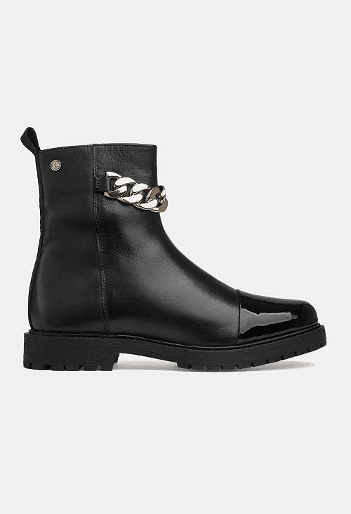 Ботинки с цепью Flower Eyes COPENHAGEN SHOES  