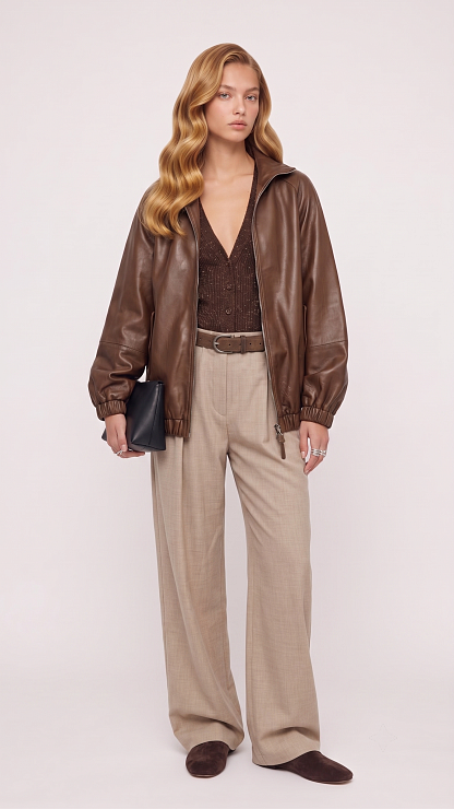 Балетки Brown Suede BABOOS  