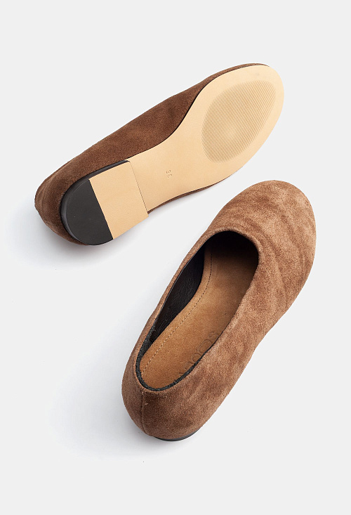 Балетки Tan Suede BABOOS  