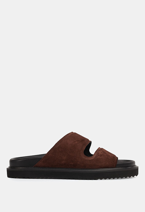 Сандалии Brown Suede BABOOS  