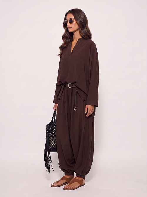 Сандалии на тонкой подошве Beige Suede BABOOS  