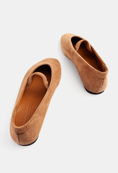 Балетки с перемычкой Sigaro Suede BABOOS  