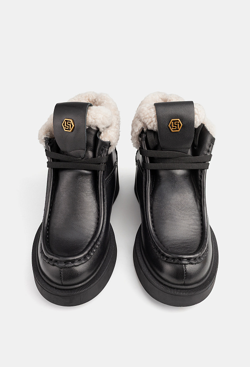 Ботинки Black Fur BABOOS  