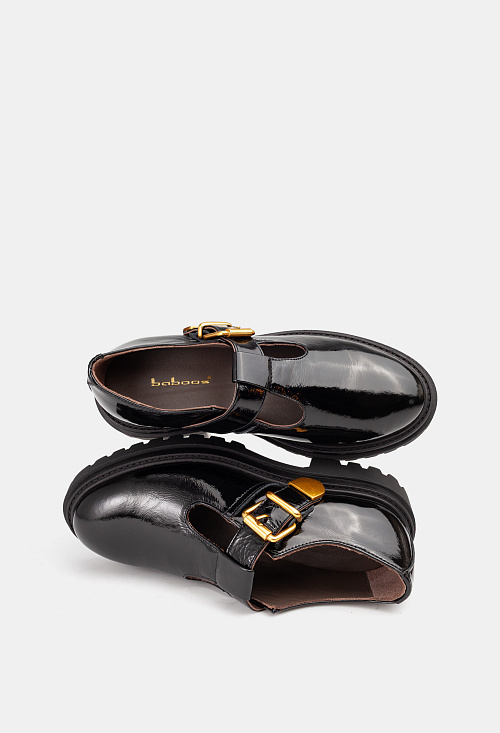 Лоферы Black Patent BABOOS  