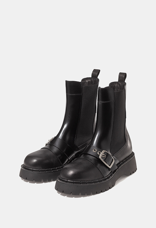 Челси Big Buckle Black BABOOS  