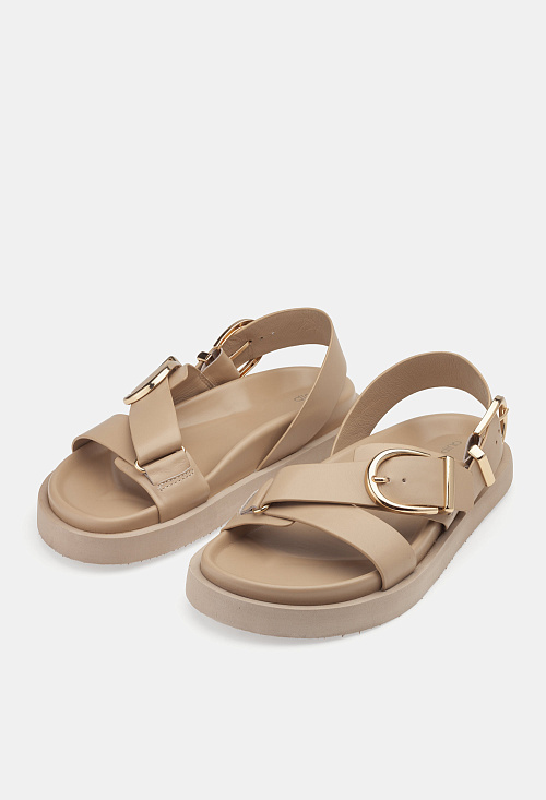 Сандалии с пряжками Sunny QUIP