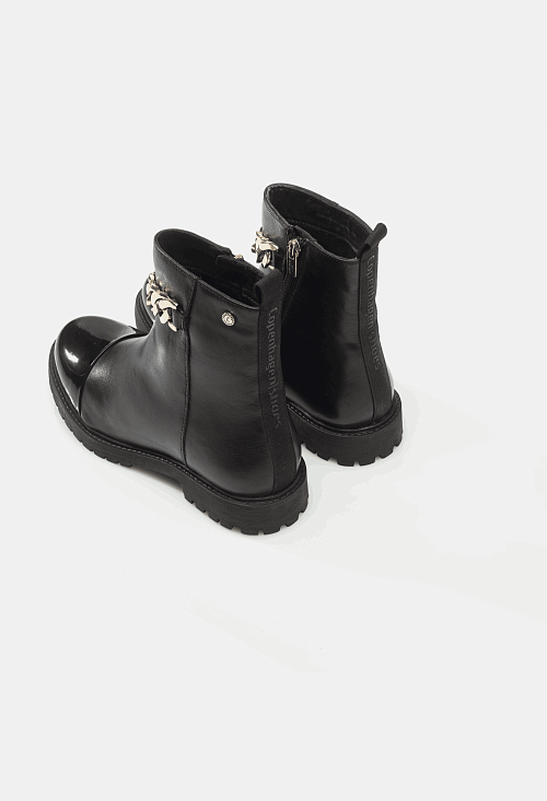 Ботинки с цепью Flower Eyes COPENHAGEN SHOES  