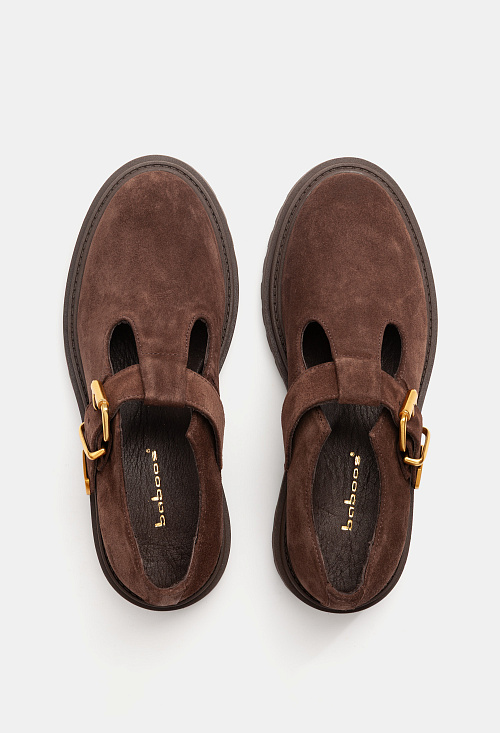 Лоферы Brown Suede BABOOS  